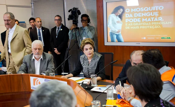 Dilma reúne ministros para discutir combate ao vírus Zika