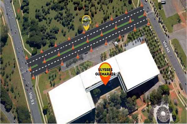 12.9. Detran-DF. Mapa - Eixo Monumental - Conapir