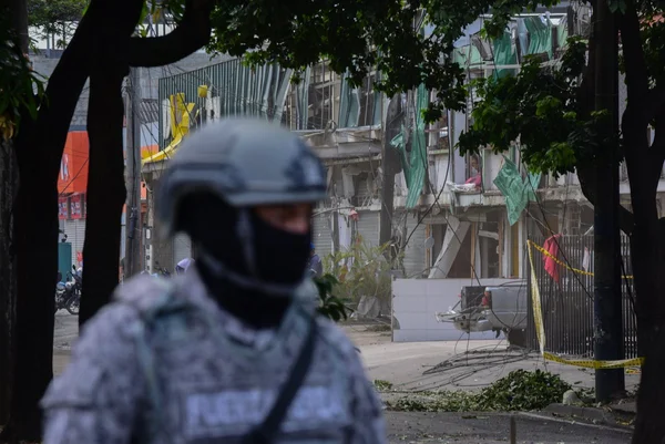 Imagem colorida mostra militar da Colômbia - Metrópoles