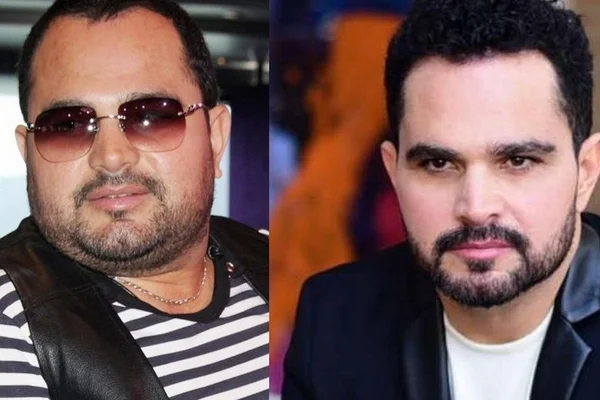 Luciano Camargo antes e depois da dieta da Nasa