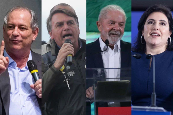 Lula, Bolsonaro, Ciro e Tebet cumprem agenda em Salvador neste sábado
