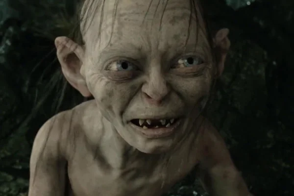 Foto colorida de Andy Serkis (Gollum), em O Senhor dos Anéis - Metrópoles