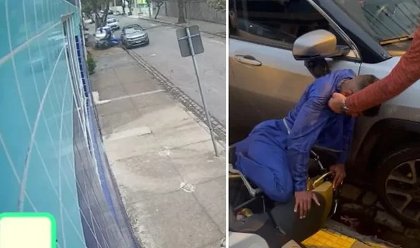Vídeo: mulher atropela bandidos e salva marido de assalto em SP