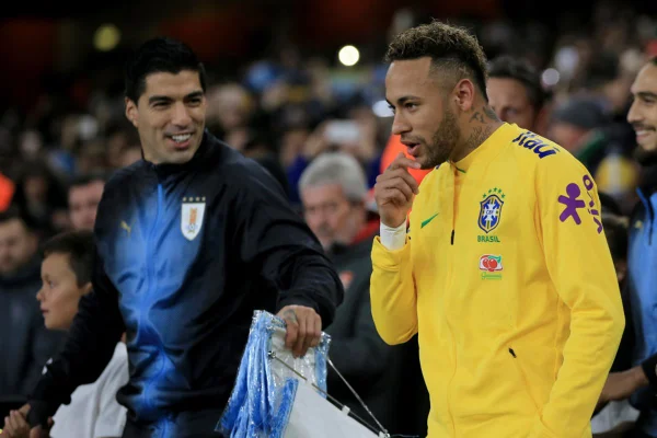 Luis Suárez e Neymar