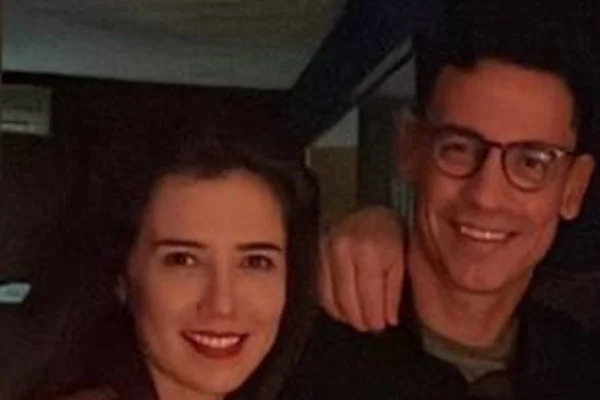 Marjorie Estiano e namorado