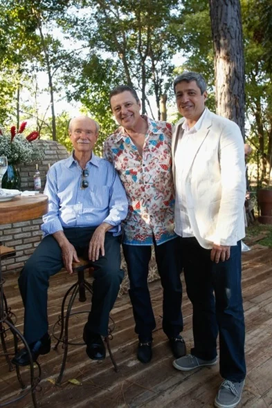 Meirelles, Walter Filippetti e Toni Bettiol Meirelles, Walter Filippetti e Toni Bettiol