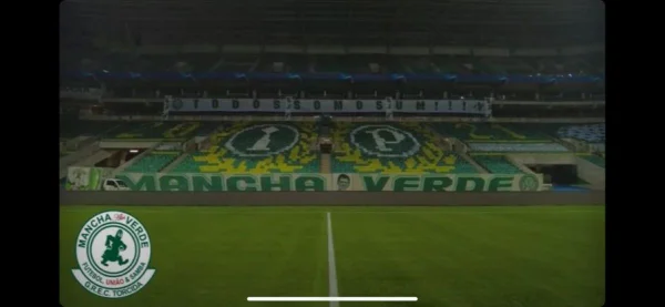 Frase de Abel e ídolos do Palmeiras: veja mosaico no Allianz antes de jogo com o Atlético-MG