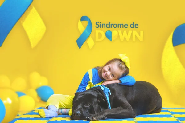Cães e crianças com síndrome de Down estrelam campanha pela inclusão