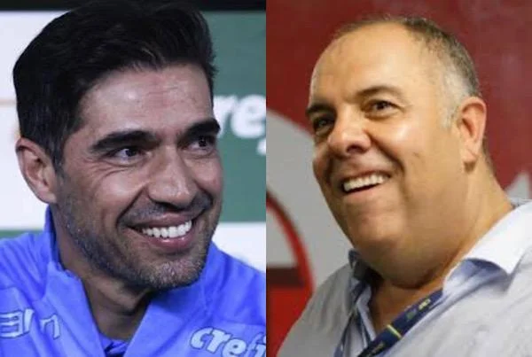 Abel Ferreira e Marcos Braz: já pensou essa dupla na Seleção?