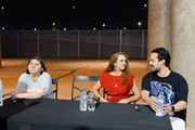 Úrsula Bezerra, Tatiane Keplmair e Robson Kumode preparados para o Meet and Greet Úrsula Bezerra, Tatiane Keplmair e Robson Kumode preparados para o Meet and Greet