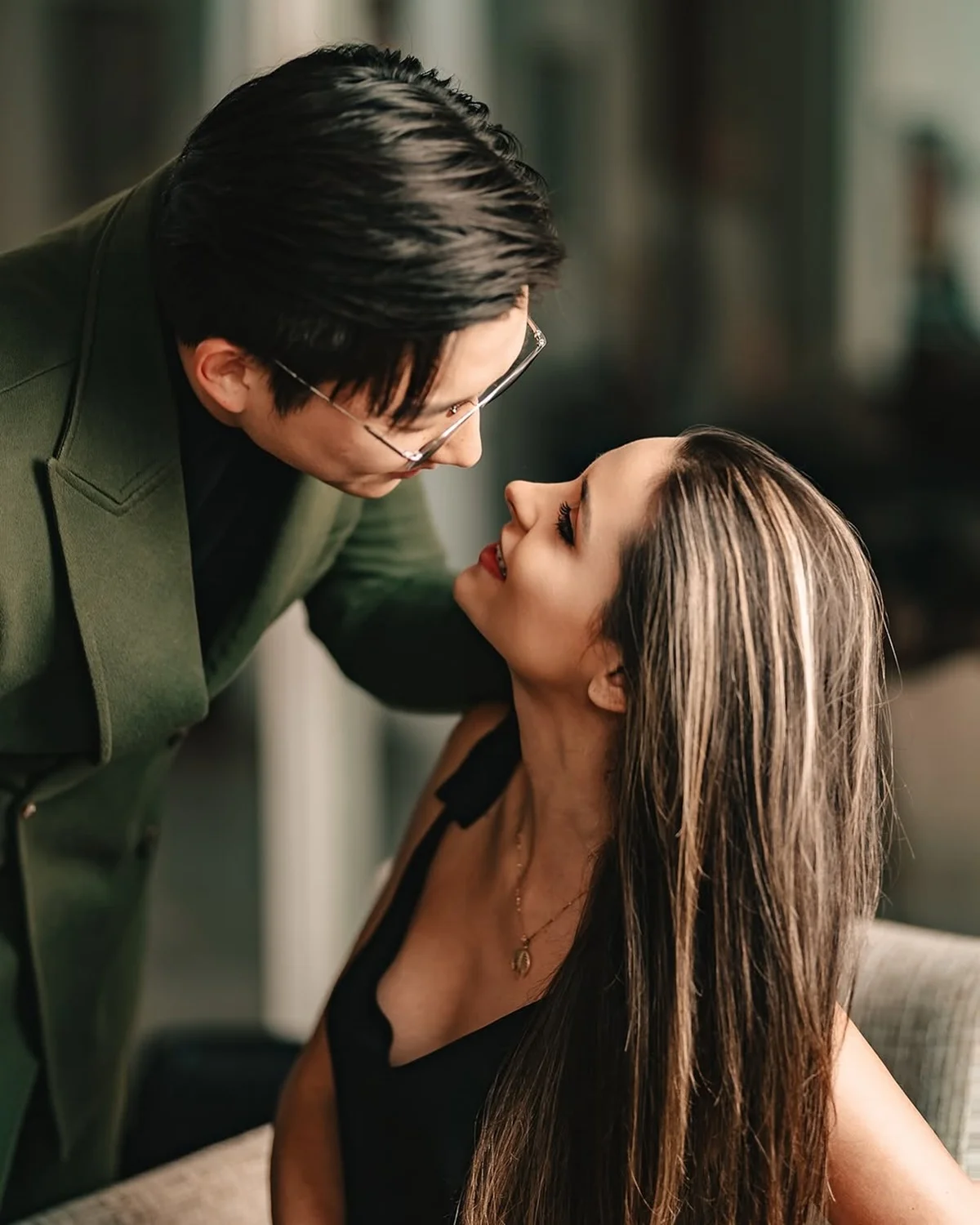 Pyong Lee e a namorada, Natália Nasser posam em clima de romance Pyong Lee e a namorada, Natália Nasser posam em clima de romance