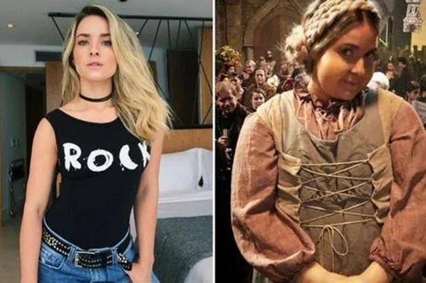 Atriz de Deus Salve o Rei é criticada por usar truque para engordar