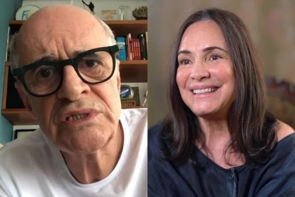 Marcos Caruso e Regina Duarte