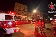 Segundo os bombeiros, três vítimas foram socorridas ao hospital e 11 foram atendidas sem ferimentos