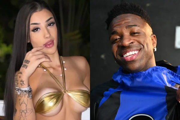 Vini Jr. aparece de cueca em suposta conversa picante com Bia Miranda