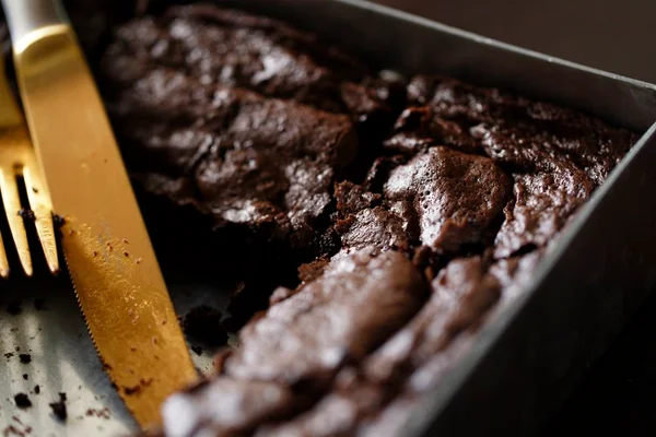 Receita fácil e saborosa de brownie caseiro