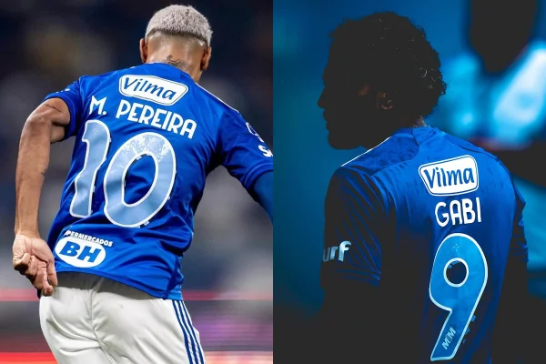 Foto colorida de Matheus Pereira e Gabigol - Metrópoles