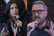 Fábia Oliveira e Rodrigo Carelli. Fábia Oliveira e Rodrigo Carelli.