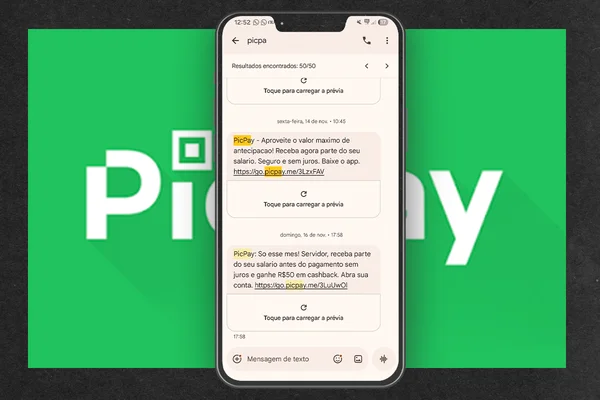PicPay teve acesso indevido a dados de servidores do GDF e ofereceu consignado via SMS