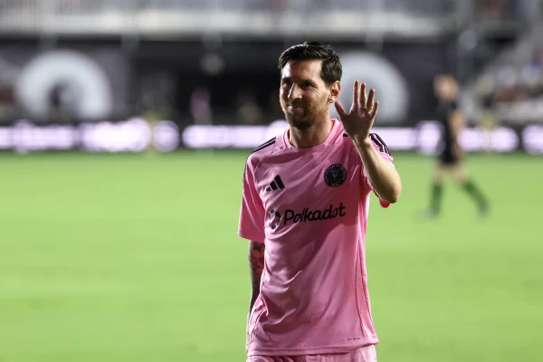 Foto colorida de Lionel Messi, do Inter Miami - Metrópoles