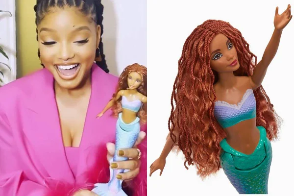 Boneca de A Pequena Sereia, inspirada em Halle Bailey, é best-seller nos EUA