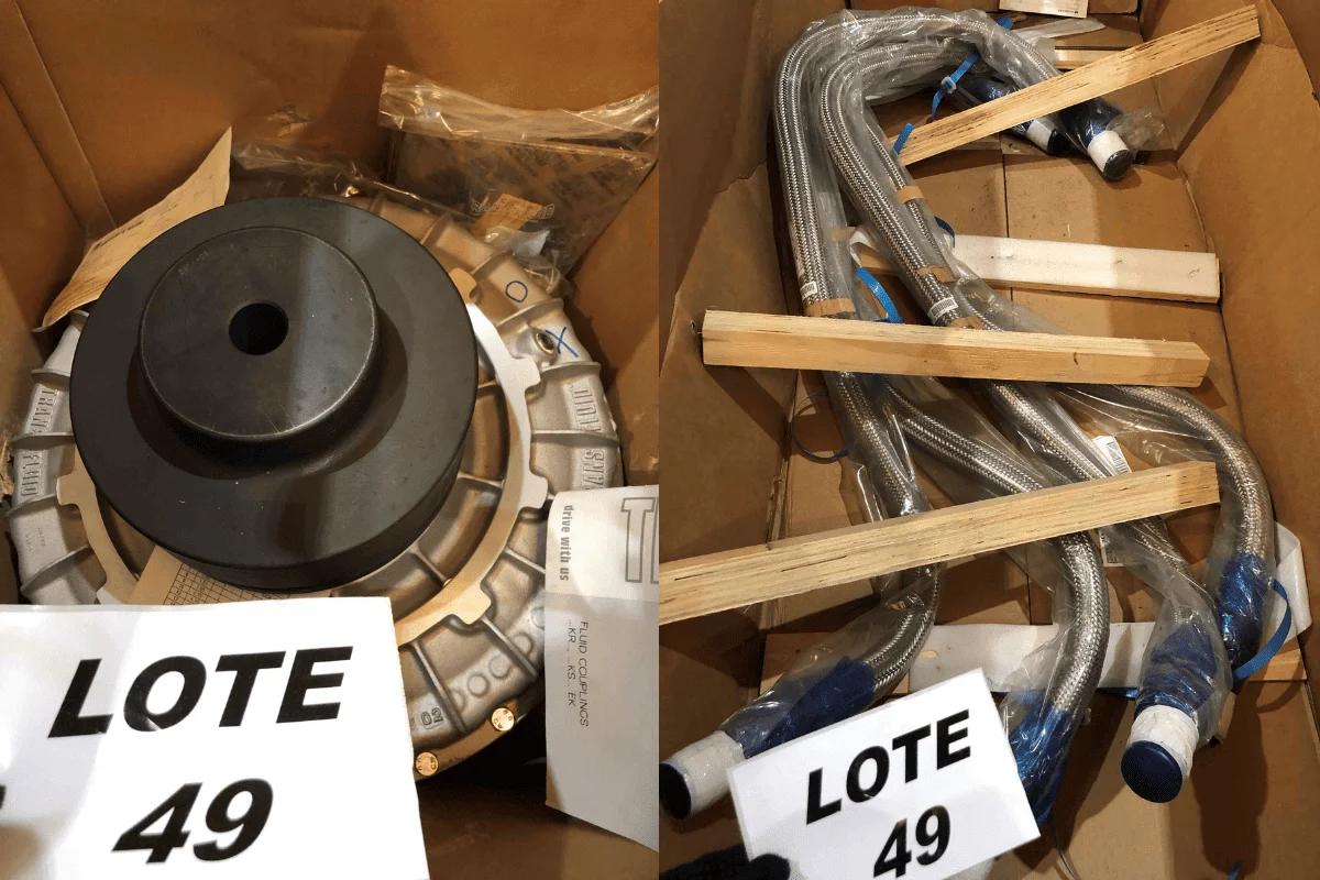 Kit de peças de navio por R$ 40,8 mil Kit de peças de navio por R$ 40,8 mil