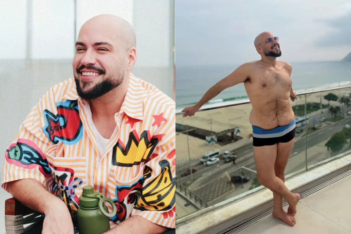 O ator e cantor Tiago Abravanel O ator e cantor Tiago Abravanel