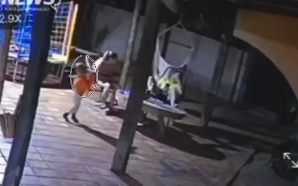 imagem de câmera de segurança