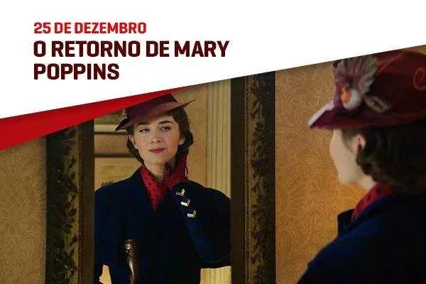 A sequência do clássico musical de 1964 se passa 25 anos após o filme original. A ex-babá (Emily Blunt) de Jane e Michael visita os irmãos após a morte da mulher dele A sequência do clássico musical de 1964 se passa 25 anos após o filme original. A ex-babá (Emily Blunt) de Jane e Michael visita os irmãos após a morte da mulher dele