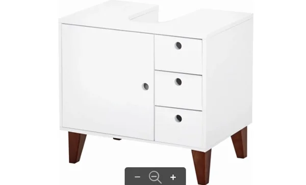 Gabinete com porta e três gavetas. Na <a href="https://www.tokstok.com.br" target="_blank">Tok Stok</a> de R$ 459 por R$ 399 Gabinete com porta e três gavetas. Na <a href="https://www.tokstok.com.br" target="_blank">Tok Stok</a> de R$ 459 por R$ 399