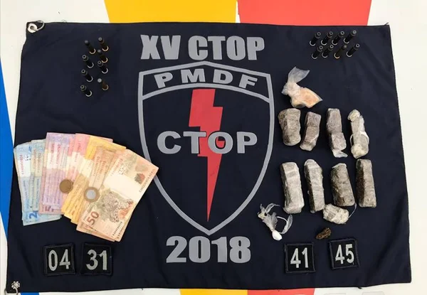 Adolescente é apreendido pela PMDF por tráfico de drogas