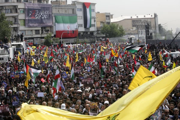 Funeral do líder político do Hamas, Ismail Haniyeh, no Irã