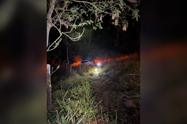 Acidente de carro em Patos de Minas