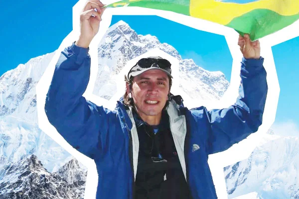 Conheça a história do alpinista brasileiro que desafiou o Everest - Metrópoles