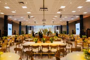 O espaço contempla salões para todo tipo de festa