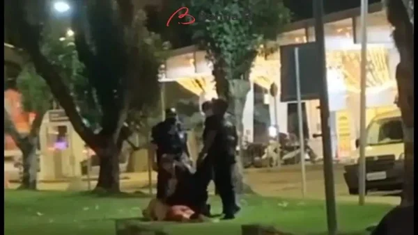 Imagem colorida de abordagem que matou homem - metrópoles