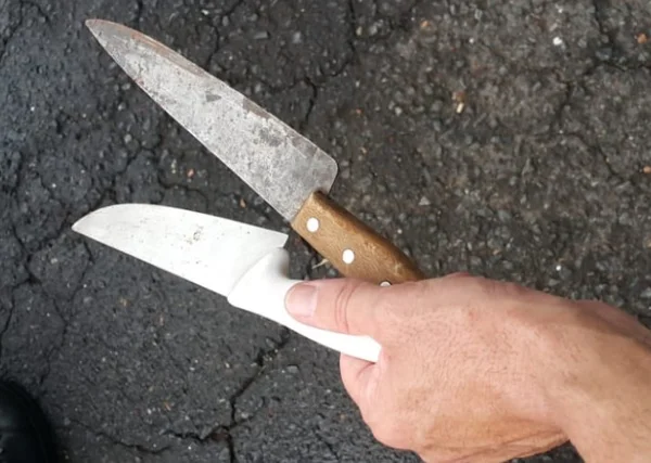 PMDF recolhe pelo menos 180 armas brancas em quatro dias de Carnaval