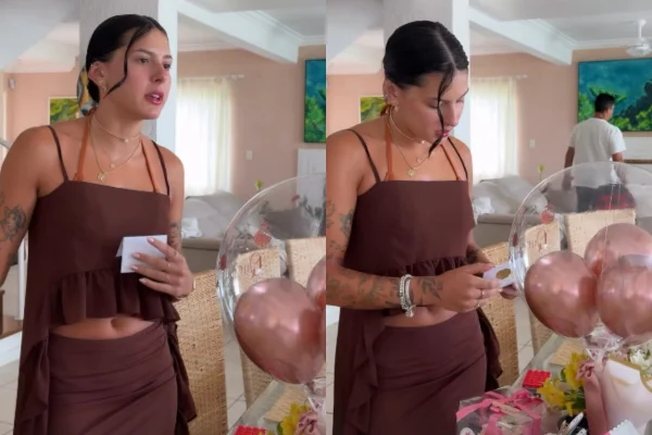 Ana Castela ganha presente romântico de admirador secreto