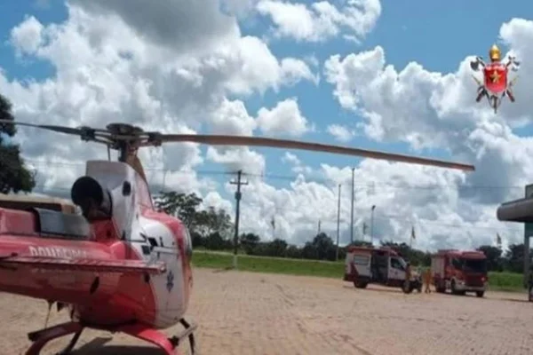 Helicóptero do CBMDF