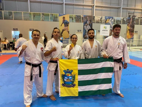 imagem colorida aparecida vence jogos abertos de goias