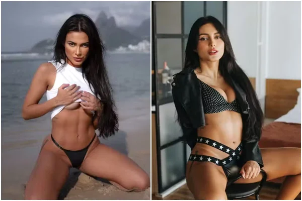 Montagem com duas fotos de Fernanda Campos - Metrópoles