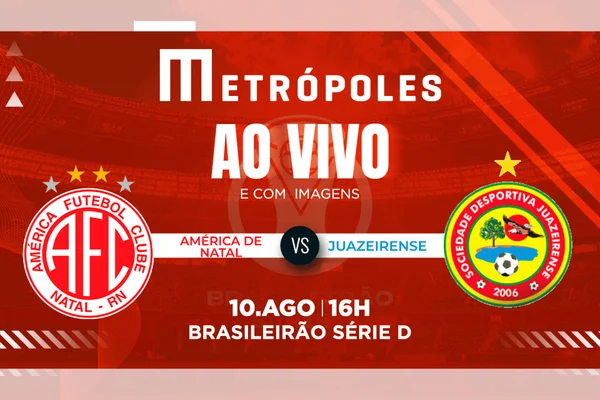 Série D: assista ao vivo e com imagens América-RN x Juazeirense-BA