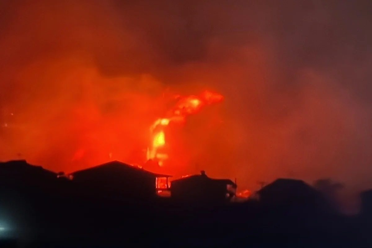 Incêndio florestal de grandes proporções atinge duas cidades da Grécia: veja como está a situação