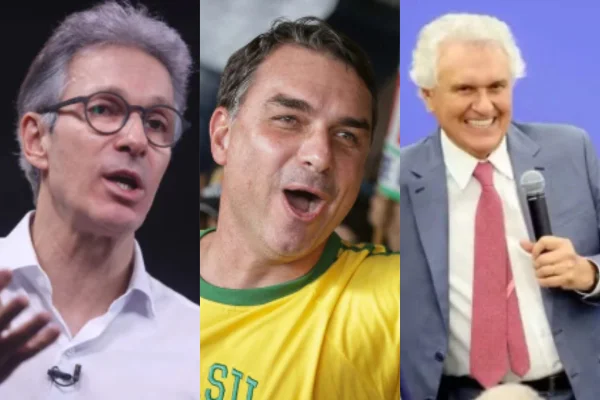 Zema, Flávio e Caiado