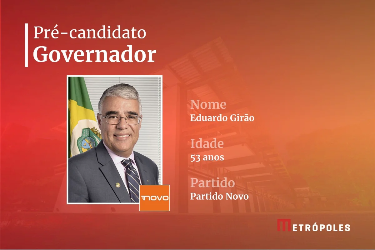 Saiba quem são os pré-candidatos ao governo e ao Senado no Ceará - imagem 3 Saiba quem são os pré-candidatos ao governo e ao Senado no Ceará - imagem 3