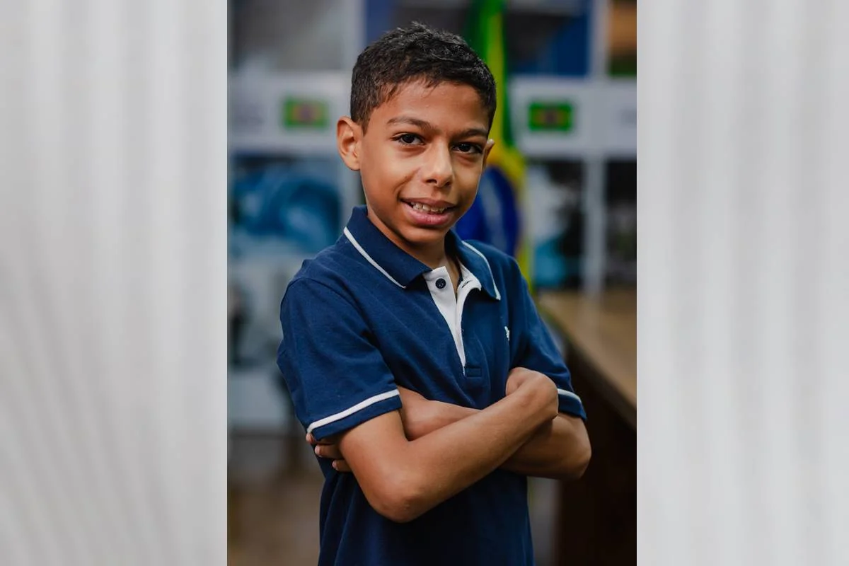 Marcel Augusto Calassa Alcântara, 9 anos, é um dos novos embaixadores mirins do MCTI Marcel Augusto Calassa Alcântara, 9 anos, é um dos novos embaixadores mirins do MCTI