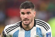 Rodrigo De Paul, meio-campista da Argentina Rodrigo De Paul, meio-campista da Argentina