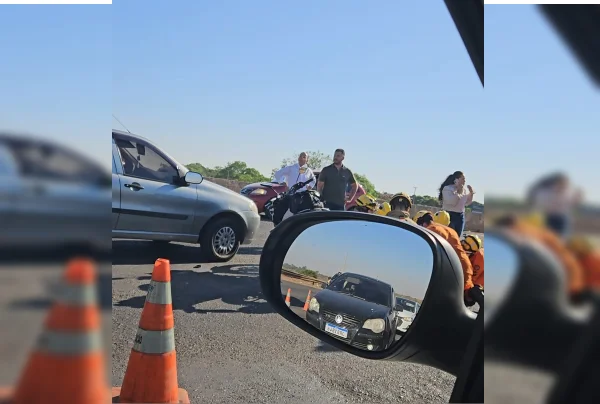 Congestionamento: faixas da Epia Norte são fechadas devido a acidente