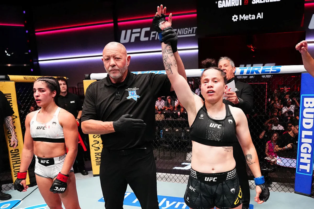 Lutadora do DF, Carol Foro vence Gigi Canuto em estreia no UFC