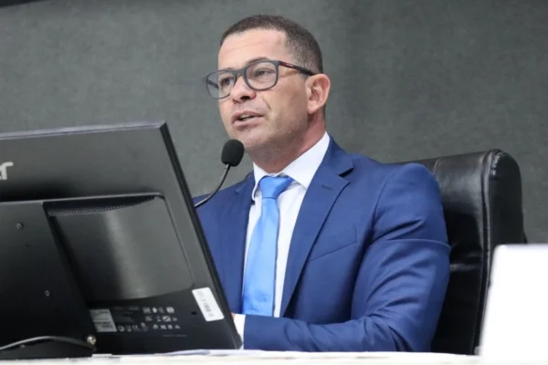 Presidente da Câmara Municipal de Vitória (CMV), Anderson Goggi (Republicanos-ES)